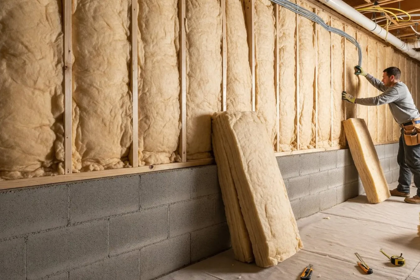 Basement insulation in Jonesboro, AR