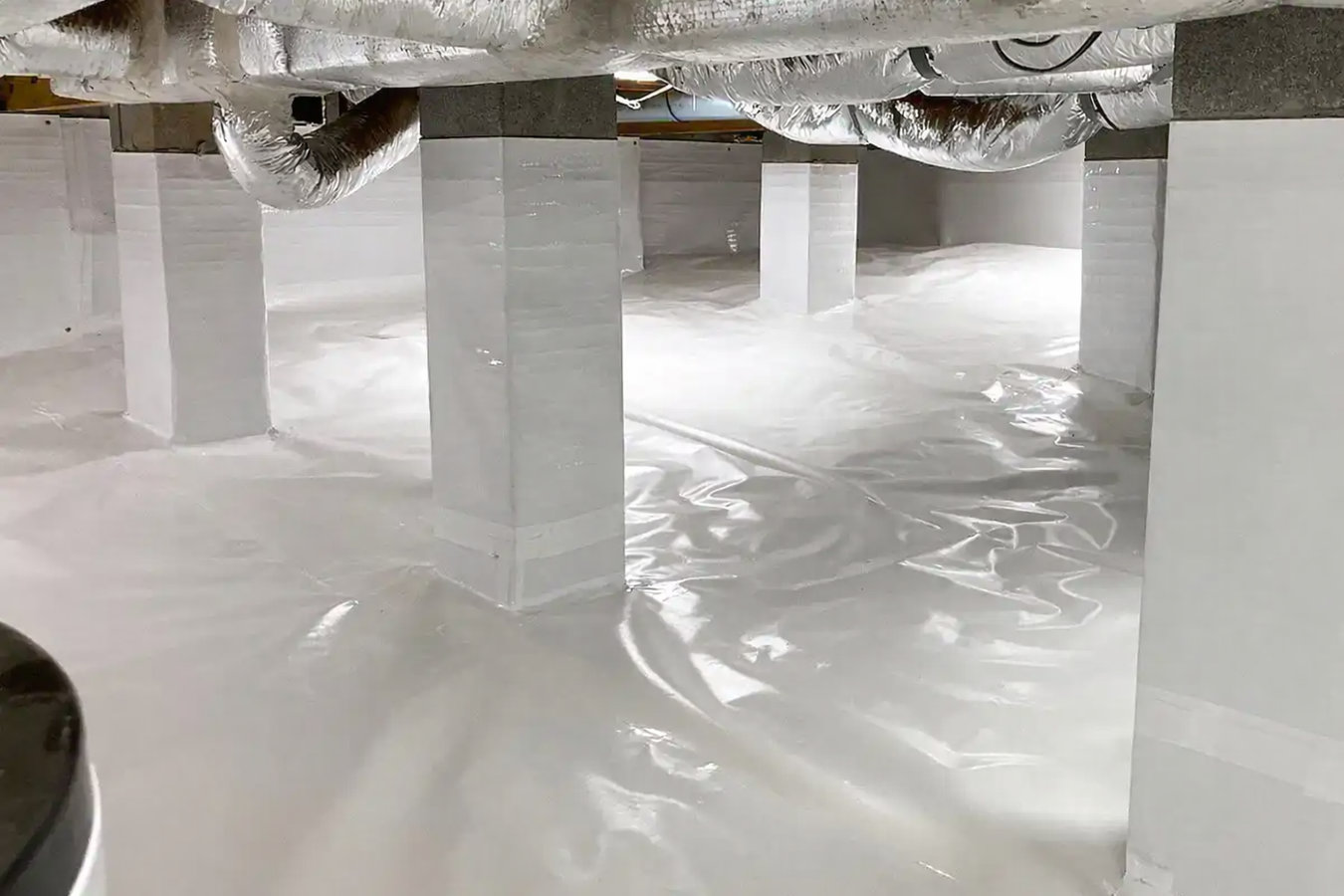 Crawl space vapor barrier in Jonesboro, AR