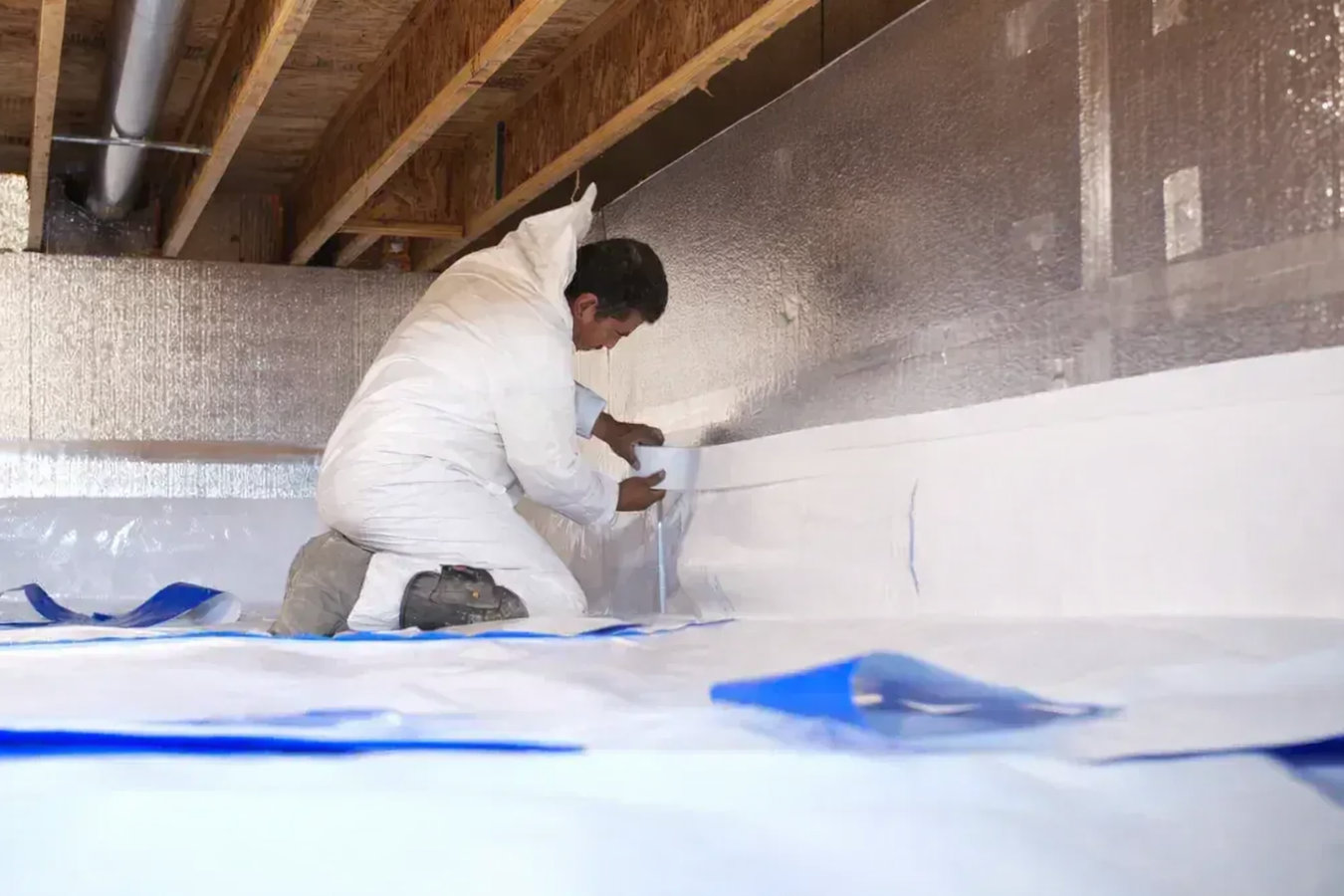 Vapor barrier installation in Jonesboro, AR